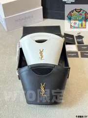 【今日特価】YSL イヴサンローラン スモールバケットバッグ 黒系で復古的な雰囲気を演出-WTO輸入2