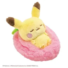【新品】ぬいぐるみ ピカチュウ ポケピース すやすやフルーツぬいぐるみ 「ポケットモンスター」