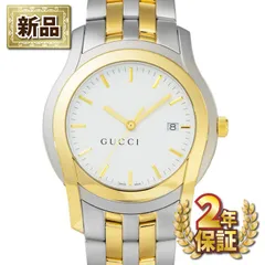 グッチ GUCCI 腕時計 Gクラス YA055214 ホワイト文字盤 デイト SS クオーツアナログ 【箱・保付き】のサムネイル
