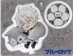 【中古】アクリルスタンド・アクリルパネル 凪誠士郎 「ブルーロック トレーディングミニアクリルスタンド ANIMALSデフォルメ」