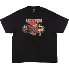 ☆US古着☆【ハーレーダビッドソン】ピンナップガール Tシャツ メンズ4XL 2018年製 ハーレーダビッドソン ピンナップガール tシャツ XL
