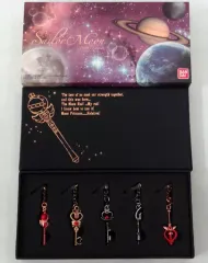 【中古】モバイル雑貨 美少女戦士セーラームーン イヤホンジャックアクセサリー3(5個セット)