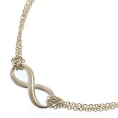 TIFFANY&Co (ティファニー) インフィニティ ネックレス ペンダント シルバー Ag925 アクセサリー