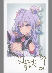 【中古】キャラカード 梢桃音(箔押し複製サイン入り) 「バーチャルYouTuber にじさんじ いずれ菖蒲か杜若 ランダムチェキ風カード」 Welcome Goods