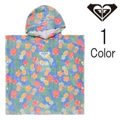 ロキシー Roxy キッズ TW STAY MAGICAL PRINTED お着換えタオル ポンチョ 子ども服