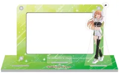 【中古】アクリルスタンド・アクリルパネル 紫雲清夏 アクスタ付きカードスタンド 「学園アイドルマスター」