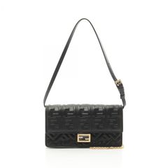 FENDI フェンディ バゲット FFエンボス ショルダーバッグ