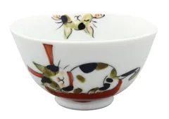 波佐見焼　陶房　青　反湯呑　新仙茶　フリーカップ　5柄揃　新品未使用 波佐見焼 陶房青 窯元 山水新仙茶（小）【陶房青 AO SHOP】