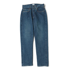 【新品】CIOTA（シオタ）インディゴ スビンコットン 13.5oz テーパードデニム NPTM-2TP-PIDBL-D ダークブルーダメージ / 29inch