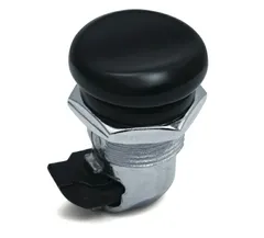 プッシュボタン フューエルドアラッチ グロスブラック:1992〜25年ツーリング