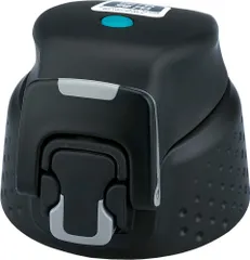 【人気商品】FFZ-500F/800F/1000F キャップユニット スポーツボトル フタパッキン・シールパッキン付き マットブラック 交換用部品 (MTBK) サーモス FJH・FJC対応
