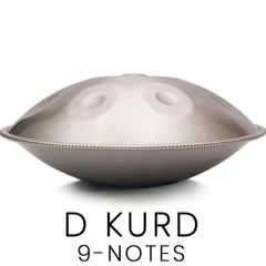 MASH handpan D マイナー 9音　シルバー　ハンドパン