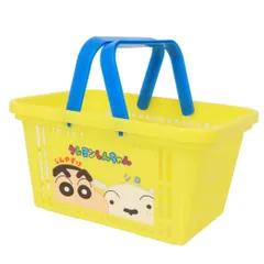 クレヨンしんちゃん 収納用品 キャラバスケット ドアップ ティーズファクトリー 小物入れ アニメキャラクター グッズ 