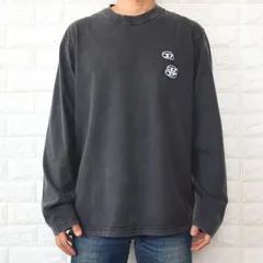 ディーゼル 長袖 Tシャツ メンズ ブラック 黒 オーバルD ロンT Oval D DIESEL  A09598 0EJAC