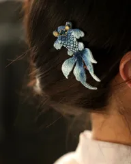 浴衣 夏着物 レディース レトロ 髪飾り 金魚 夏ファッション 安い 子供