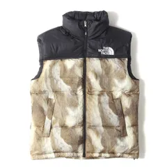 美品 Supreme シュプリーム ベスト サイズ:S THE NORTH FACE ファー柄 ヌプシ ダウンベスト (Fu Print Nuptse Vest) ファープリント アウター ジャケット ブルゾン 上着 コラボ【メンズ】のサムネイル