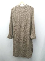 ◇ ⊇ SENSE OF PLACE by URBAN RESEARCH 無地 長袖 膝下丈 ワンピース サイズF ブラウン系 レディース E  【1506300032462】