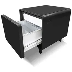 標準セッティング無料【新品 未使用 未開梱】 ロイヤル　スマートテーブル SMART TABLE 冷蔵庫機能付き　SAPPHIRE by LOOZER BLACK　STB30 送料無料