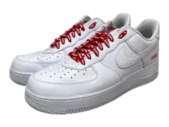 NIKE (ナイキ) NIKE × Supreme Air Force 1 Low SP ナイキ × シュプリーム エアフォース1 スニーカー CU9225-100 US10 28cm ホワイト メンズ/036
