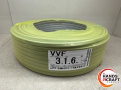 ♪【未使用】住電 3×1.6 VVF 100ｍ 12kg 製造年月2025年5月 【伝票直貼り】【中古】