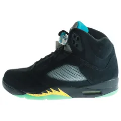 NIKE (ナイキ) AIR JORDAN 5 RETRO Aqua DD0587-047 エアジョーダン5 アクア ハイカットスニーカー ブラック US10/28.0cm