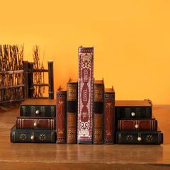 革装丁の洋書【3set】古書 アンティーク ヴィンテージ インテリア