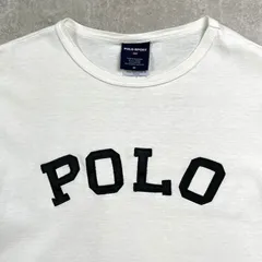 90年代 POLO SPORT Ralph Lauren ポロスポーツ ラルフローレン 刺?ロゴTシャツ ポロスポ メンズM 