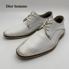 Dior homme ホワイトレザー ドレスシューズ 2025年最新】Dior Homme