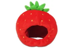 ナイ【送料無料】【オリジナル】【プラッシュコスチューマー】【フルーツシリーズ】着ぐるみ 【M】【いちご】【帽子】【ハット】【服】【コスチューム】【着せ替え】【ぬいぐるみ】【人形】【マスコット】【雑貨】【グッズ】【かわいい】