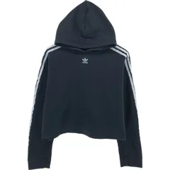 古着 アディダス adidas ORIGINALS オリジナルス スウェットプルオーバーパーカー レディースXL相当/eaa498803