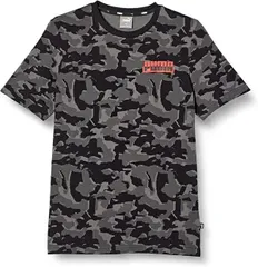 【新品】puma（プーマ）スポーツウェア 半袖Tシャツ メンズ CAMO AOP Tシャツ コットンブラック　520635-01