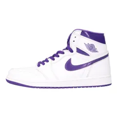 NIKE (ナイキ) WMNS AIR JORDAN 1 HIGH OG ウィメンズ エアジョーダン ハイカットスニーカー ホワイト/パープル US10/27cm CD0461-151