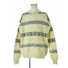 【PENDLETON】70s ジャガード柄長袖ニットセーター