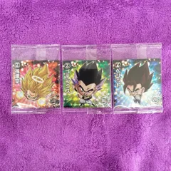 3枚セット　ドラゴンボール　超戦士　14弾　シール　ウエハース　融合と合体の超越者　最新