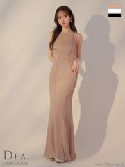 ロングドレス/DEA. by ROBE de FLEURS Lサイズあり【DEA./ディア】バストシッパー/ ノースリーブ/ 刺繍