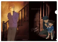 【中古】クリアファイル 赤井秀一＆沖矢昴 ナイト アンド デイ A4クリアファイル 「名探偵コナン」