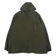 Yohji Yamamoto ヨウジヤマモト YF-B87-172 Y's BANG ON! ワイズ バングオン No.167 WOOL VIYELLA HOODED SHIRTS ウール ビエラ フーデッド シャツ カーキ系 2【中古】のサムネイル