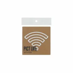 ハイロジック PICT LIFE.　Wi-FiマークA　白　1枚入　24761