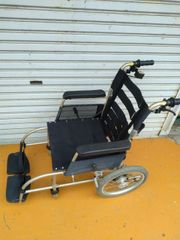 KM-25-0218-10  車体のみ　アシストホイールライト　介助式車椅子　動作未確認