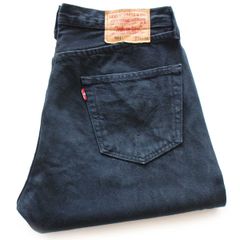 完売・雑誌掲載品】Levi's 501 PREMIUM 先染めブラック 赤耳 - メルカリ