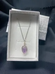アメジストネックレス
