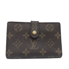 ルイヴィトン ポルト モネ ビエ ヴィエノワ モノグラム 財布 M61663 ブラウン ゴールド金具 LOUIS VUITTON ABランク 中古