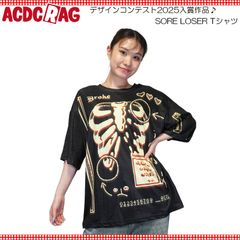 ACDC RAG エーシーディーシーラグ メンヘラチャンミルネロ T