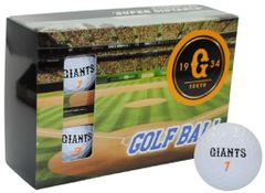 LEZAX Yomiuri Giants Golf Balls, 6-pack, White (YGBA-4770)