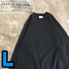 T4017 FRUIT OF THE LOOM スウェット　無地　古着