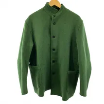 OUTILウティ ウールロングコート 3 OUTIL / ウティ | ウール リネン インディゴ染め コート | 3