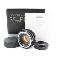 【ほぼ新品】Voigtlander フォクトレンダー Nokton classic 35mm F1.4 II SC VM ライカ用