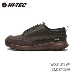 ハイテック アウトドアスニーカー HI-TEC HT CM017 WOLK LITE WP OLIVE ヴォルクライトWP 透湿防水 - メルカリ