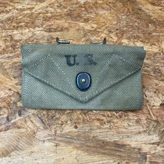 1942年製 U.S.ARMY ファーストエイドポーチ 米軍 ヴィンテージミリタリー 第二次世界大戦時 MILITARY  ビンテージ vintage USA アメリカ ユーズド USED 古着のサムネイル