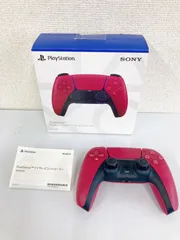％【通電未確認】PS5 DualSense ワイヤレスコントローラー　コズミック レッド【ゲーム機本体】【2】